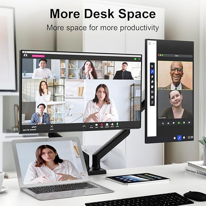 NearHub Dual Monitor Desk Mount - Image 3