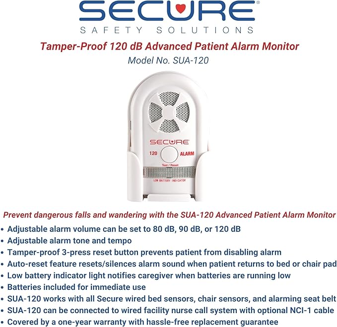 Secure Bed Exit Alarm for Elderly Adults Fall Prevention - Image 4