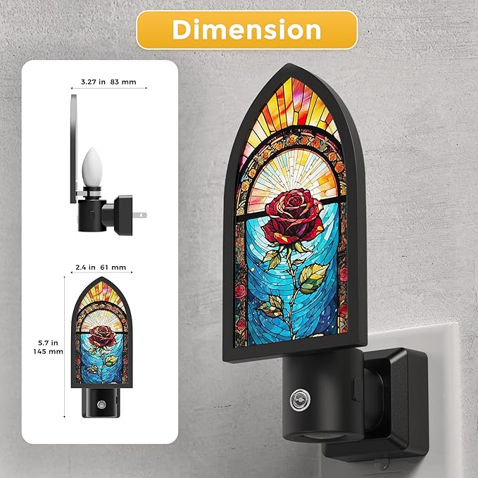 L LOHAS LED Night Lights Plug into Wall, Night Light - Image 5