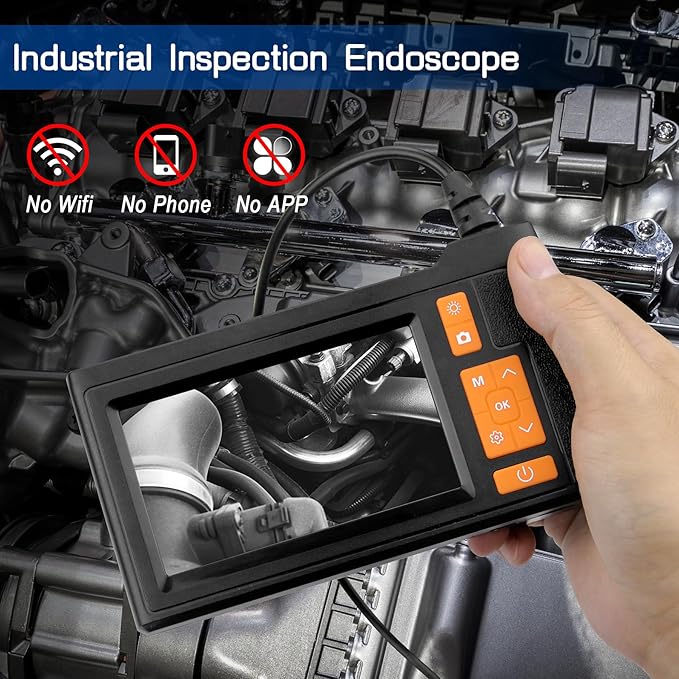 33FT Dual Lens Endoscope Camera - Image 5