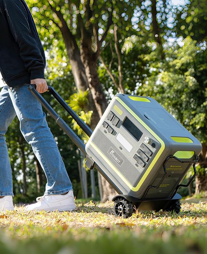 FOSSiBOT F2400 Portable Power Station 2400W, 2048Wh LiFePO4 Battery Solar - Image 8
