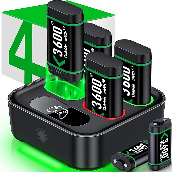 DINOSTRIKE 6x3600mWh Rechargeable Battery by DINOSTRIKE