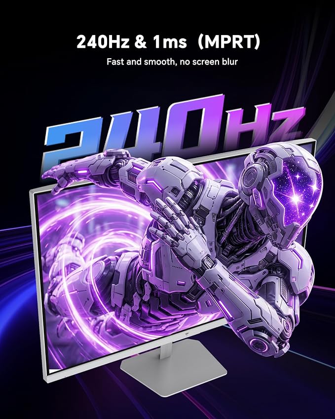 KTC 24 Inch 240Hz Gaming Monitor, 1080P PC Computer Monitor - Image 2