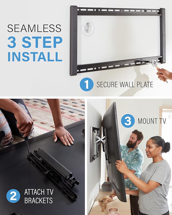 SANUS Tilting TV Wall Mount for 42" to 90" TVs - Image 6
