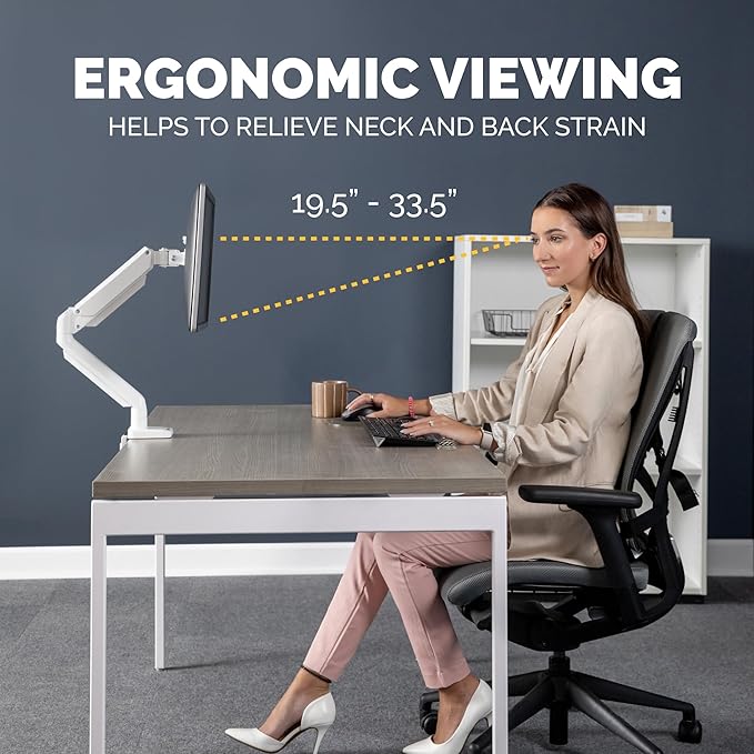 Fellowes Platinum Series Single Monitor Arm - Image 8