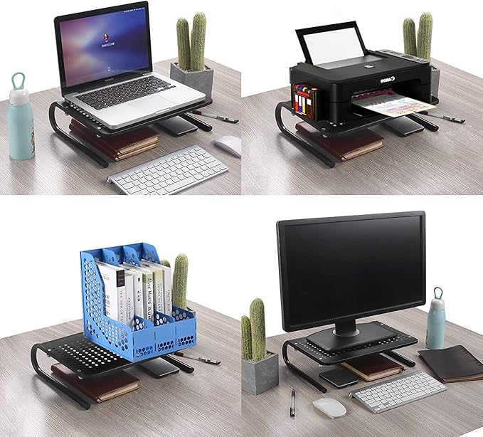 suptek Monitor Stand Riser for Computer, Notebook and All Flat Screen Display - Image 6