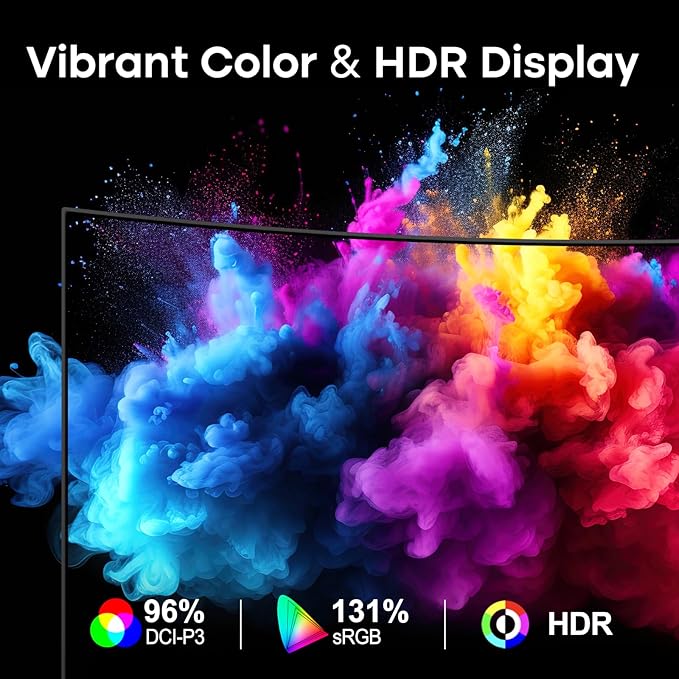Amzfast 34 Inch 200Hz UltraWide Curved WQHD 3440x1440 Gaming Monitor, 1ms - Image 6