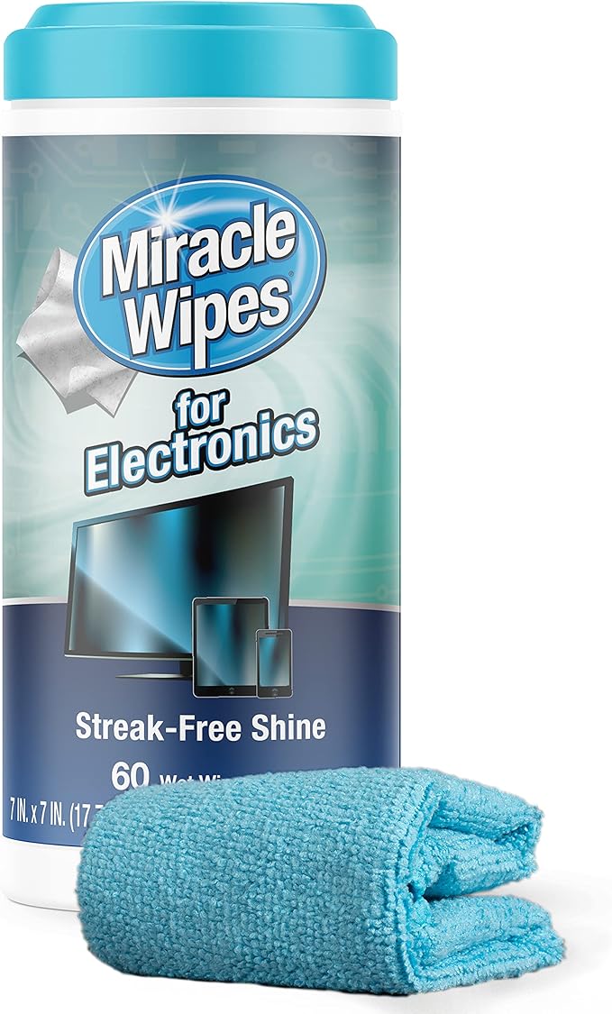 MiracleWipes for Electronics Cleaning by Miracle+Brands