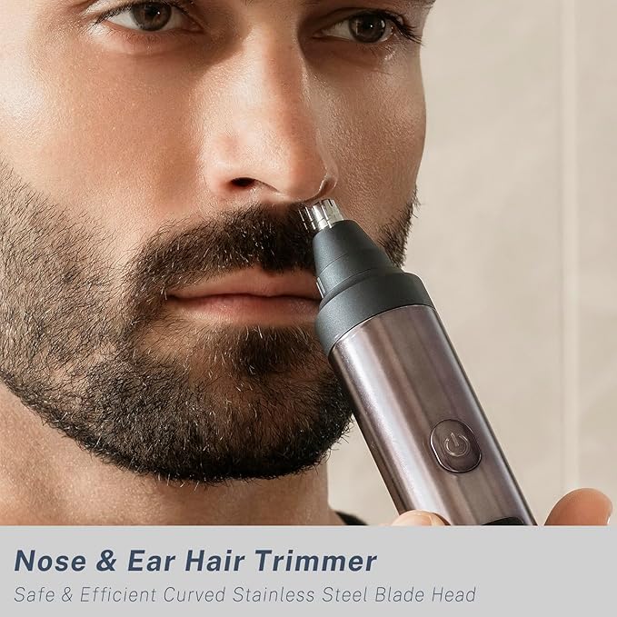 Beard Trimmer for Men, Precision Dial Adjustable 20 Settings, All-in-One - Image 6