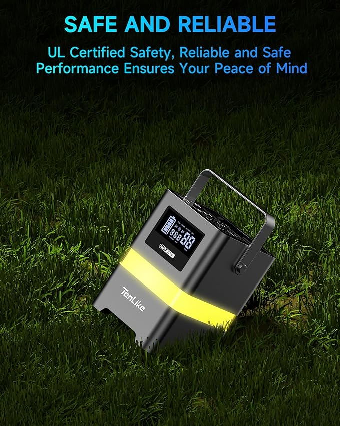 Portable Power Station, 300W Solar Generator 257Wh - Image 9