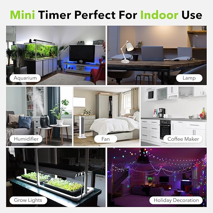 BN-LINK BND-60/U47 Indoor Mini 24-Hour Mechanical Outlet Timer - Image 7