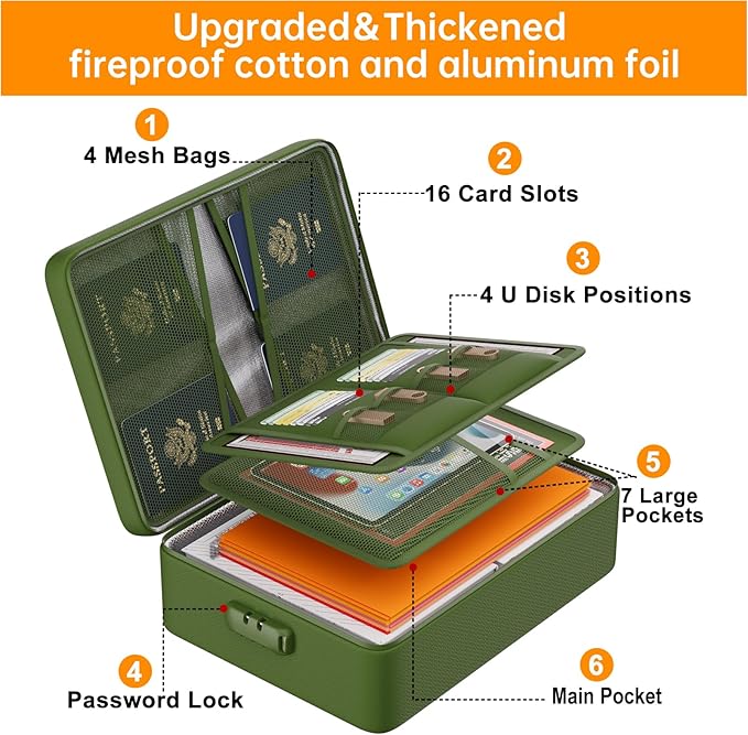 DocSafe 5200°F Document Organizer - Image 8