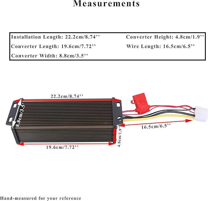 Pro Chaser DC-DC 72V 60V 48V Volt Voltage to 12V Step Down Voltage Reducer - Image 2
