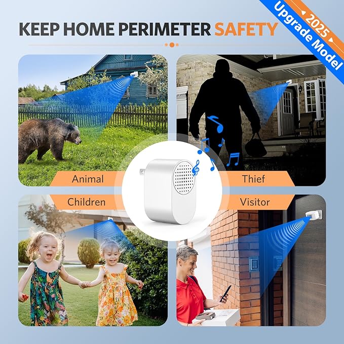 Driveway Alarms Wireless Outside Weatherproof - Image 3