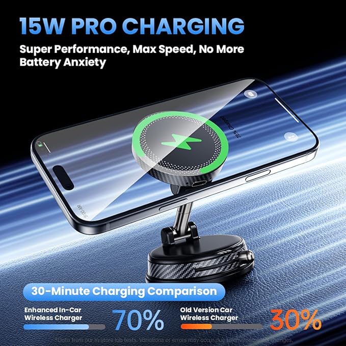 360° Adjustable Radio Magnetic Suction Phone Holder - Image 8