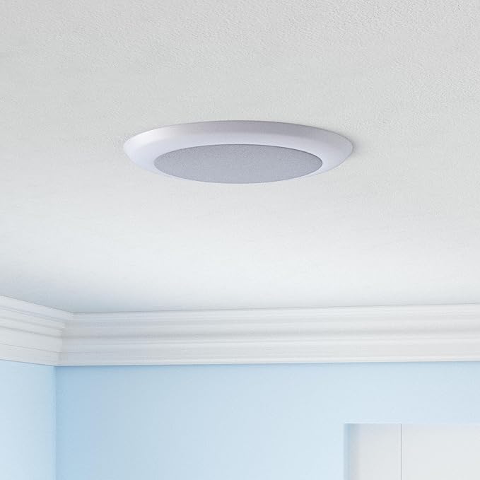 TOPELER 6Inch LED Disk Light, 15W Dimmable Surface Flush Mount Ceiling Light - Image 2