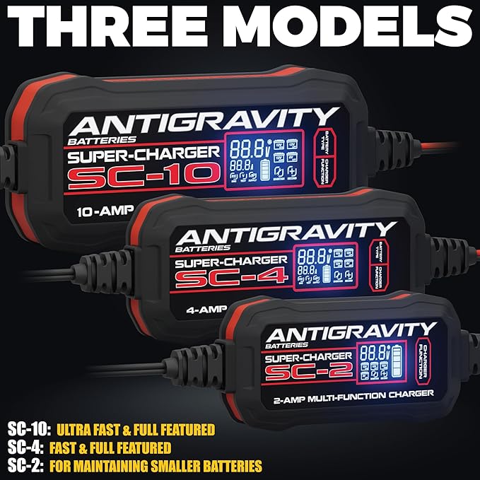 Antigravity SC-10 Super-Charger 10A Smart Battery Charger & Maintainer - Image 8