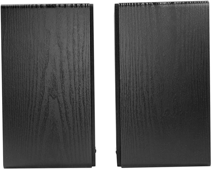 Rockville Pair RockShelf 68B V2 400W Black 6.5" Home Bookshelf Speakers - Image 5