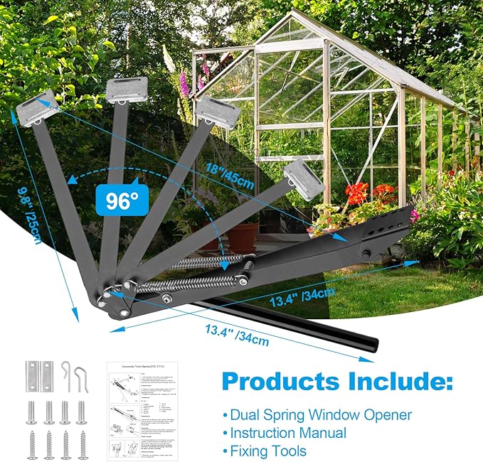 Greenhouse Vent Automatic Opener Greenhouse Accessories Window Opener Auto Vent - Image 5