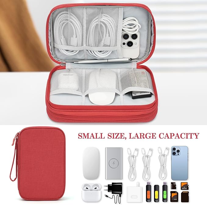 FYY Electronic Organizer, Large Travel Cable Organizer Bag Pouch Electronic - Image 6