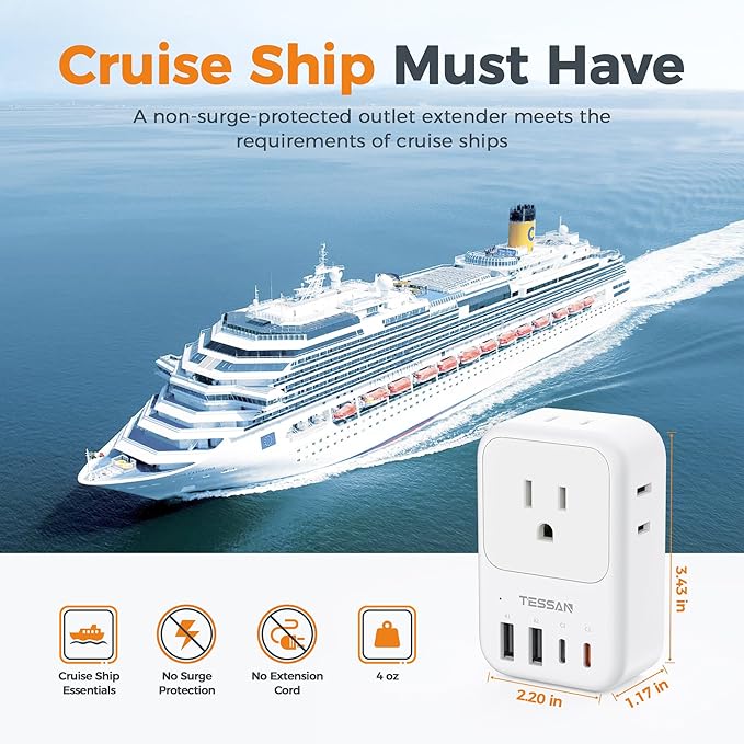 USB C Charger Block 20W PD, TESSAN Foldable Wall Charger - Image 4
