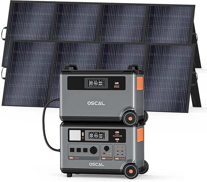 OSCAL 7200Wh Portable Power Station PowerMax 6000 by OSCAL