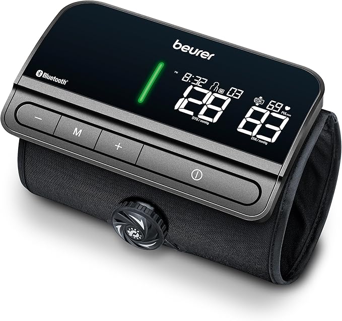 Beurer BM81 easyLock Automatic Upper Arm Blood Pressure Monitor, Smart Cuff by BeurerNorthAmerica