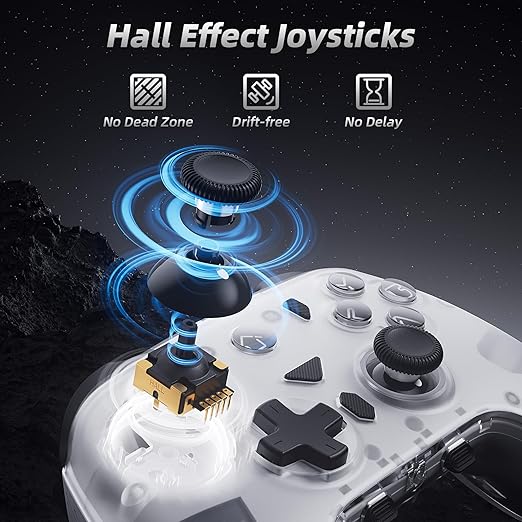 Mytrix PC Controller with Charing Dock, Wireless Bluetooth 2.4G Wired - Image 2
