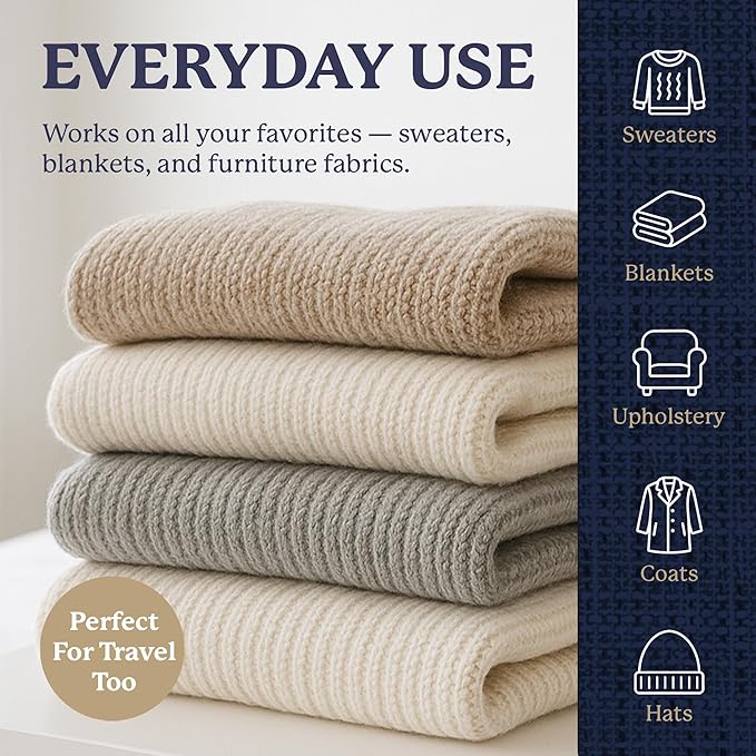 Farberware Fabric Shaver & Lint Remover Set – Battery Operated Sweater Shaver - Image 4
