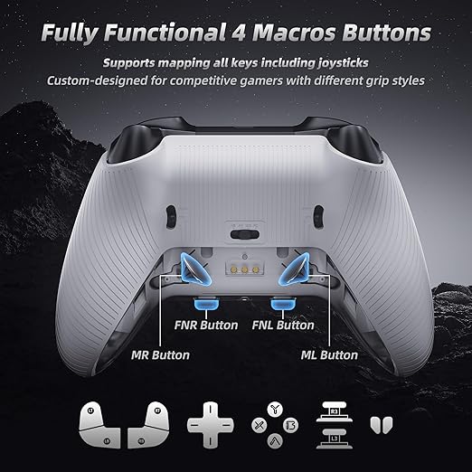 Mytrix PC Controller with Charing Dock, Wireless Bluetooth 2.4G Wired - Image 5