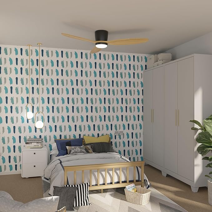 OUATER Flush Mount Ceiling Fan - Image 7