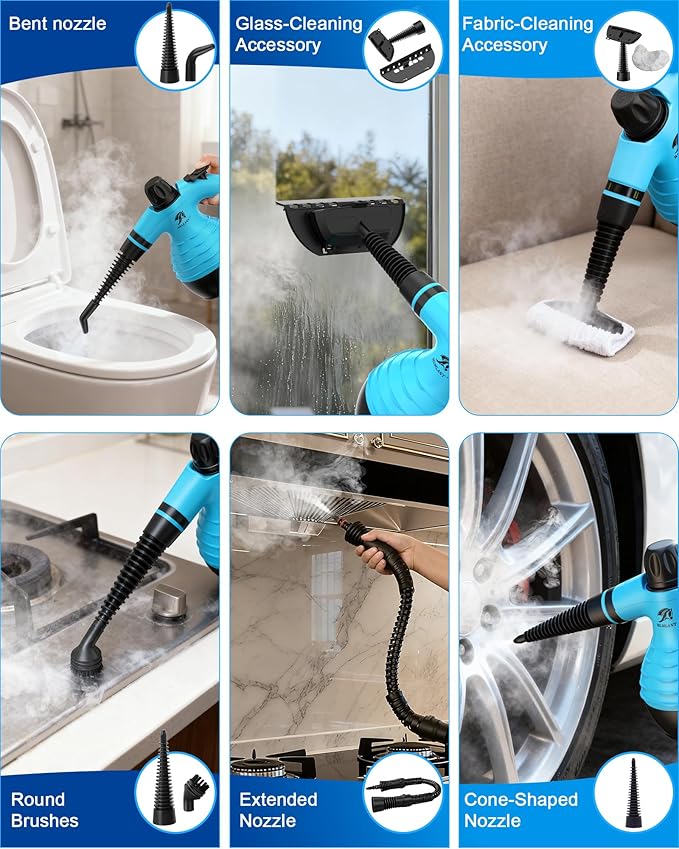 MLMLANT Handheld Steam Cleaner, suitable - Image 5