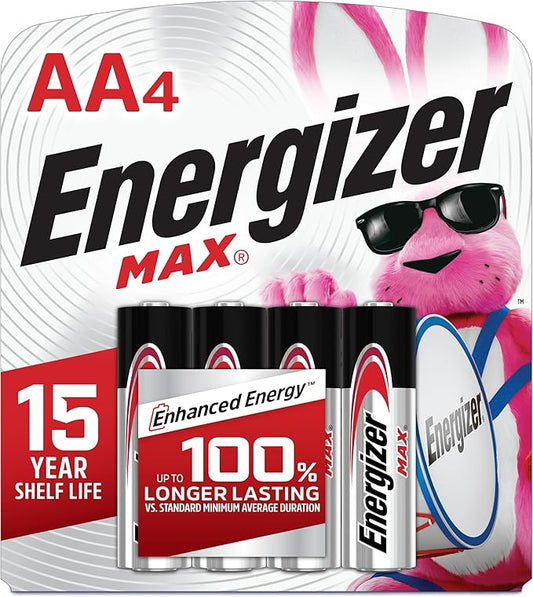 Energizer AA Batteries, MAX Double AA Battery Alkaline by Energizer