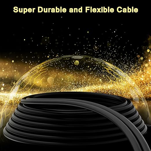 RCA Cable 15 FT, 2RCA to 2RCA Stereo Audio Cable, 【Zinc Alloy Shells, - Image 3