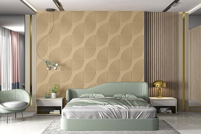 From Plain To Beautiful In Hours 9002 Arc Swell PVC 12 in x 12 in Peel and - Image 5