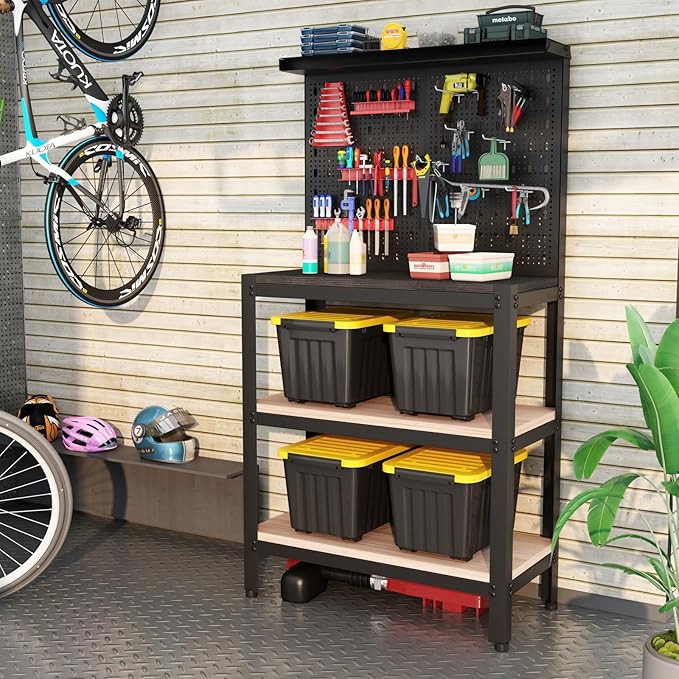Nazhura 97 Quart Plastic Storage Bin, Stackable and Nestable Storage Boxes - Image 7