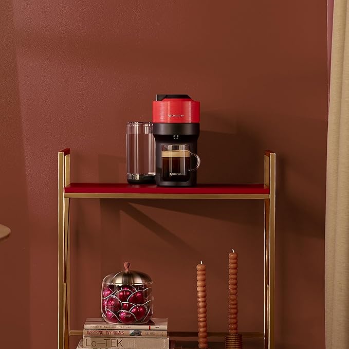 Nespresso Vertuo Pop+ Coffee and Espresso Maker by Breville, Spicy Red - Image 6