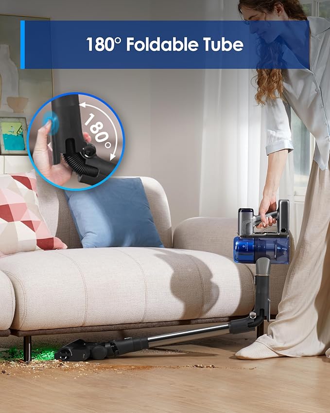 Tineco Pure ONE S70 Cordless Vacuum Cleaner, 200AW Powerful Suction, 3D Sense - Image 7