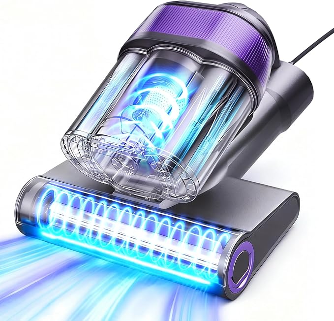 LED Display Mattress Vacuum Cleaner, 18Kpa Bed Vacuum Cleaner by Unknown