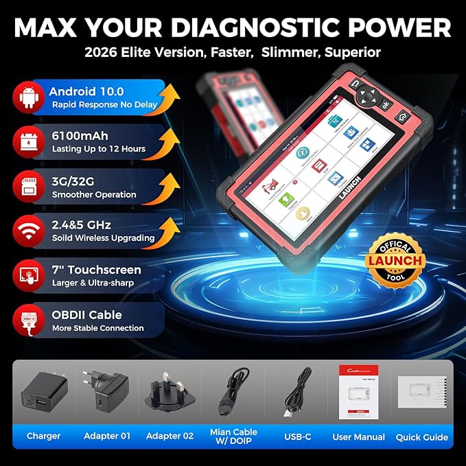 LAUNCH X431 CRP919E OBD2 Scanner, 2026 Bidirectional Scan Tool as CRP919EBT - Image 8