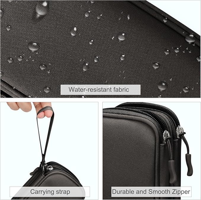 FYY Electronic Organizer, Travel Cable Organizer Bag Pouch Electronic - Image 4