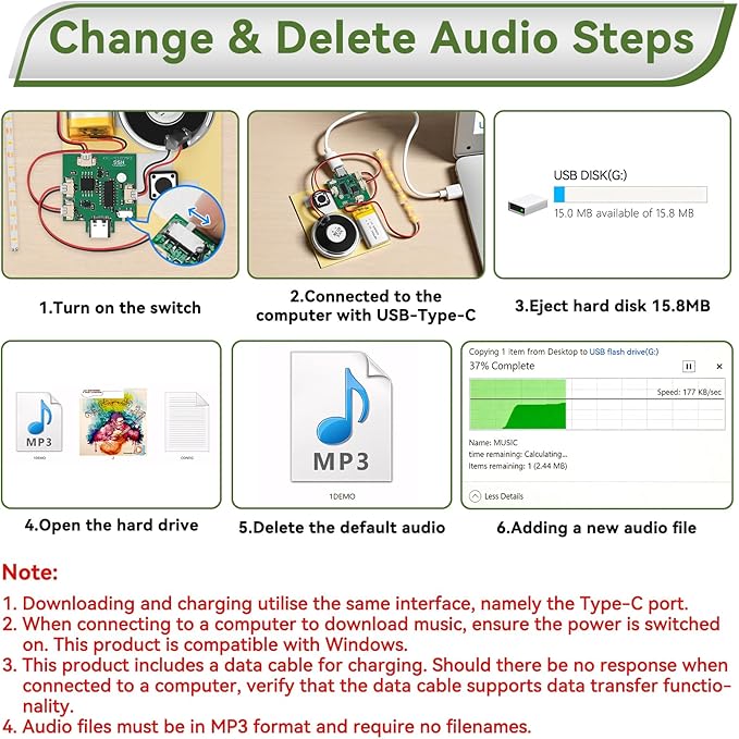 2PCS Customize Recording Module - Image 8