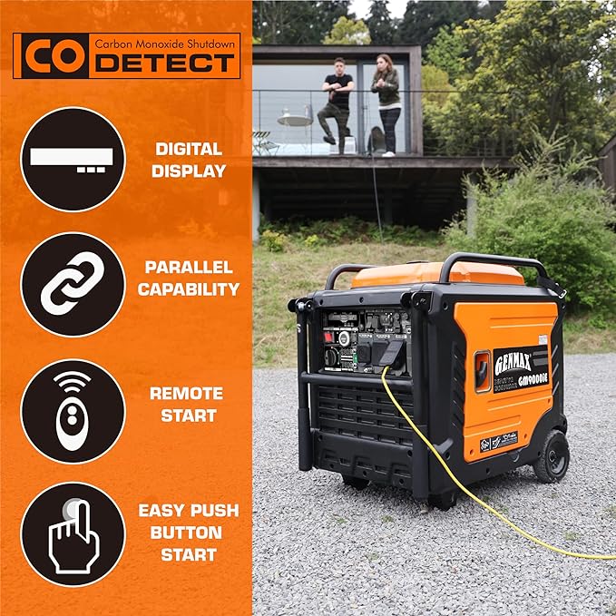 GENMAX Generator，EPA Compliant, Eco-Mode Feature, Ultra Lightweight - Image 3