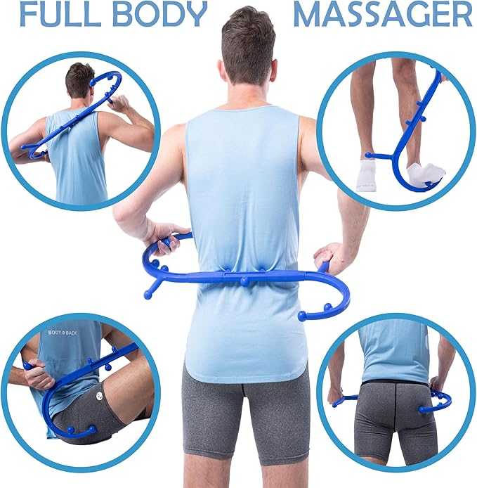 Body Back Buddy Classic USA Made Handheld Full Body Massage Cane Pressure & - Image 8