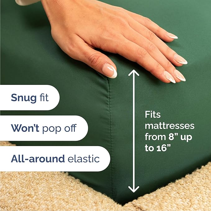 Queen Size 4 Piece Sheet Set - Image 3