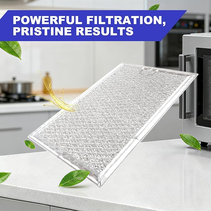 OEM Microwave Filter Replacement 7.64" x 5.12" Fit - Image 3