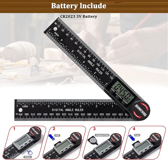 Digital Angle Finder Protractor, Angle Measuring Tool - Image 5