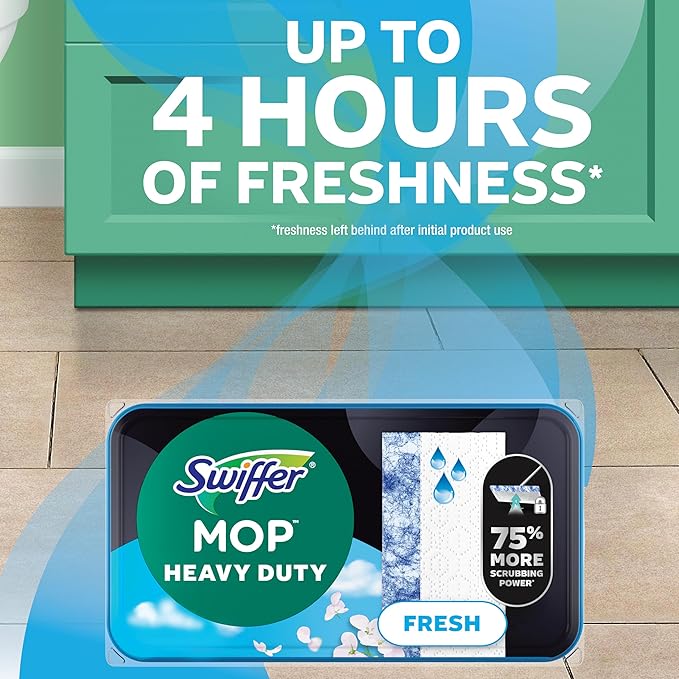 Swiffer Sweep & Mop Deluxe 2-in-1 Floor Mopping and Sweeping Kit, Includes 1 - Image 10