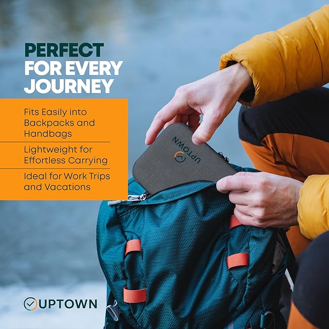 Uptown 7- Piece Travel Charging Tech Bundle – 10, 000mAh Portable Charger - Image 7