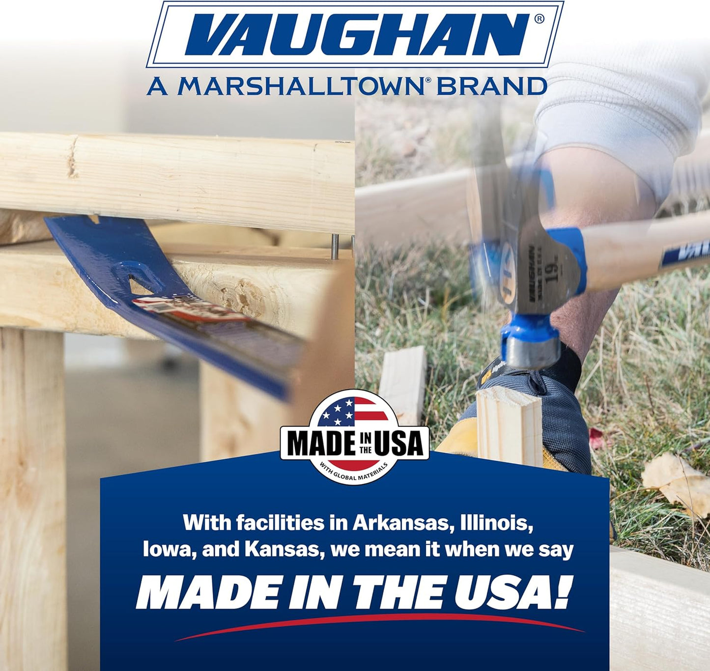 VAUGHAN Superbar Pry Bar, 15 Inch, Nail Puller | 15 Inch flat pry bar with beveled ends for molding removal and nail pulling. VN45001, B215